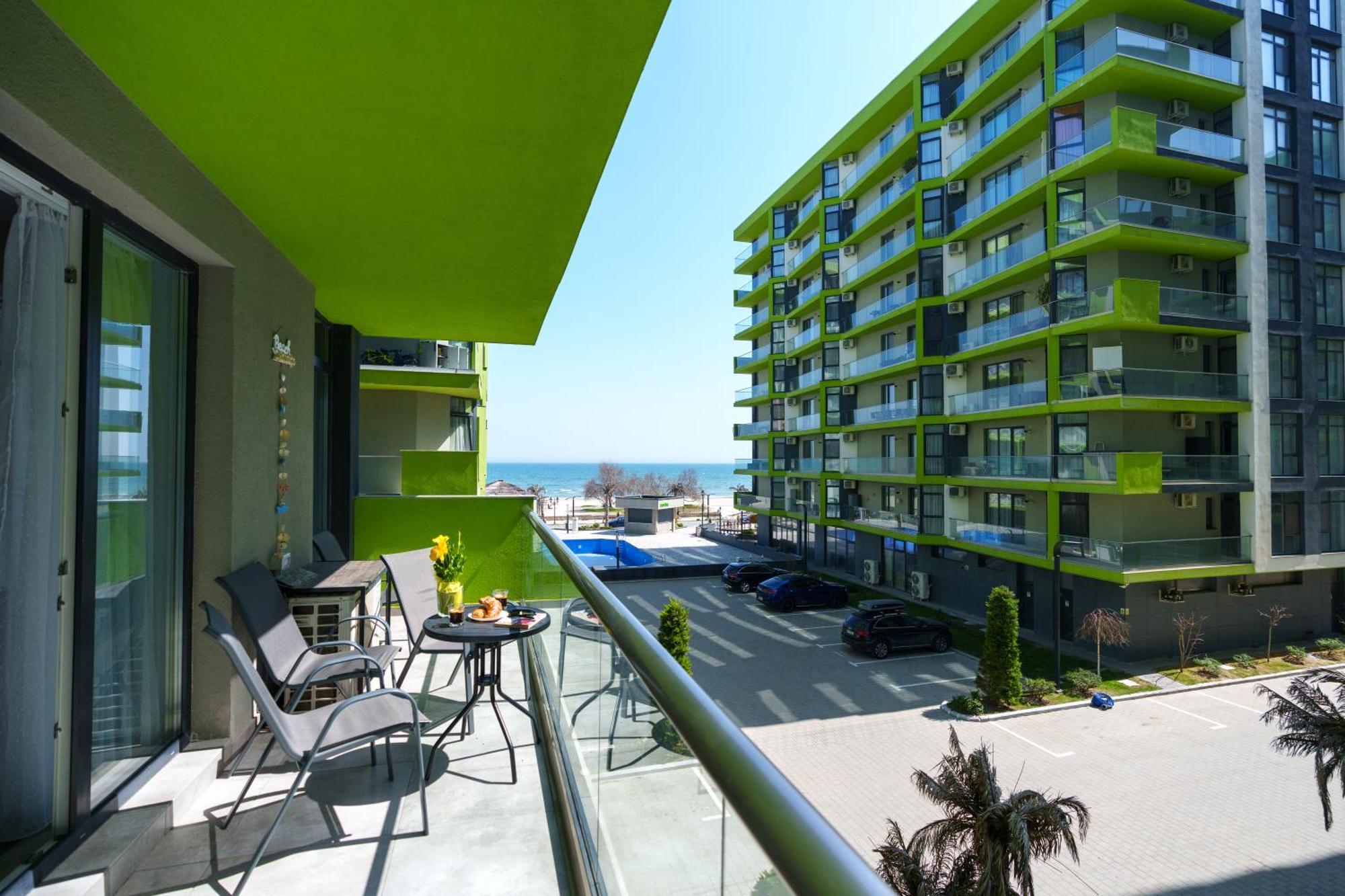 Promenada Apartments Beach Resort Mamaia Nord Năvodari Habitación foto